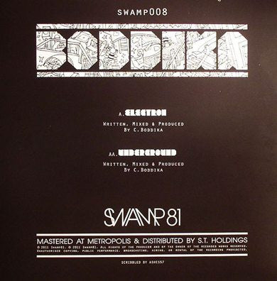 Boddika : Electron / Underground (12")