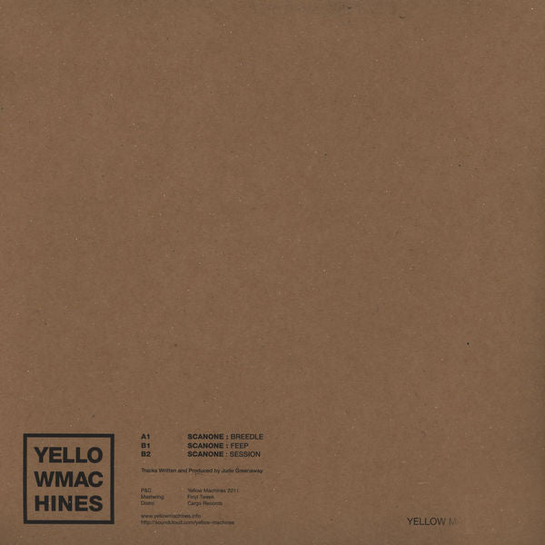 Scanone : Bleep (12", EP)