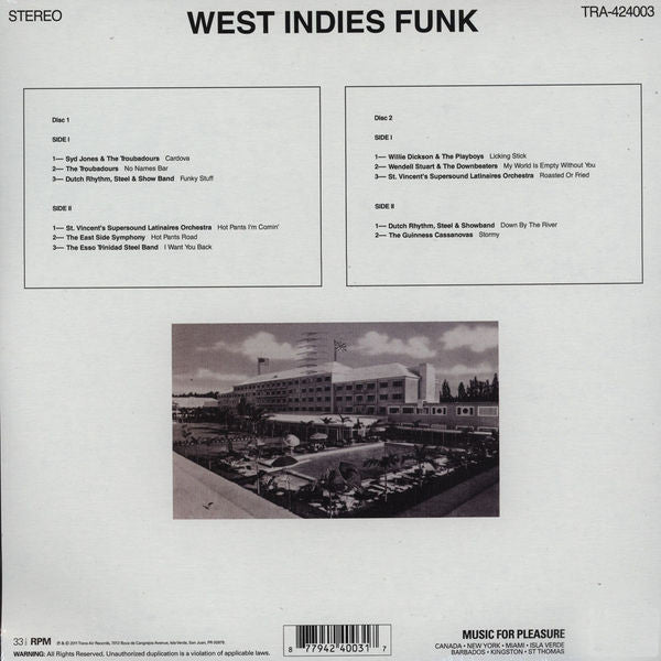 Various : West Indies Funk (2xLP, Comp)