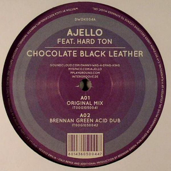 Ajello Feat. Hard Ton (2) : Chocolate Black Leather (12")