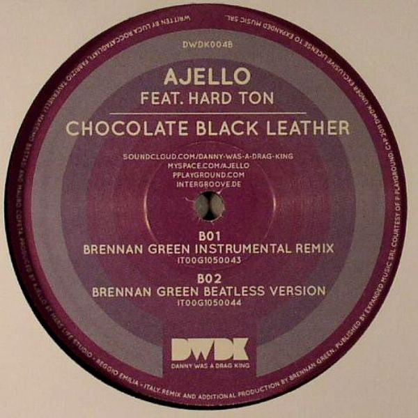 Ajello Feat. Hard Ton (2) : Chocolate Black Leather (12")