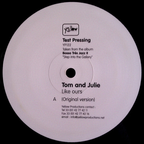 Thomas Naïm & Julie Dexter : Like Ours (12", TP)