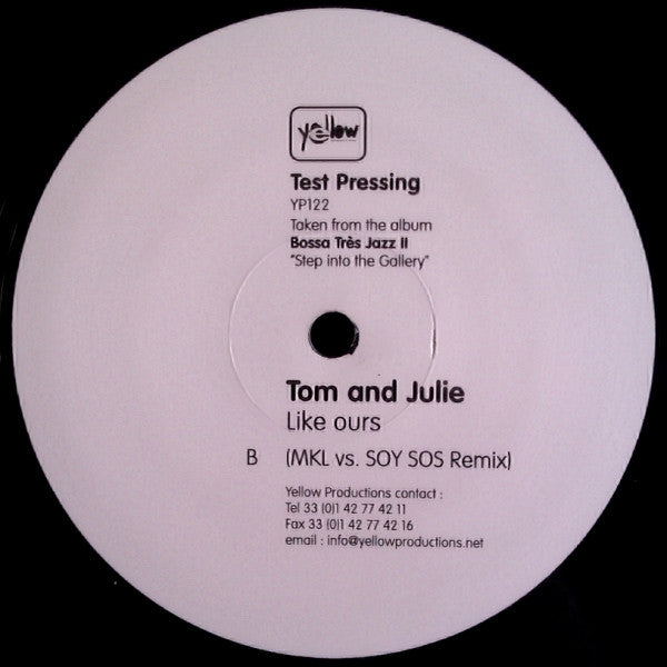 Thomas Naïm & Julie Dexter : Like Ours (12", TP)