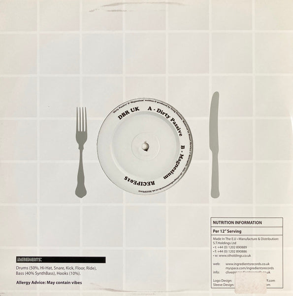 DBR UK : Dirty Passive / Magnesium (12")