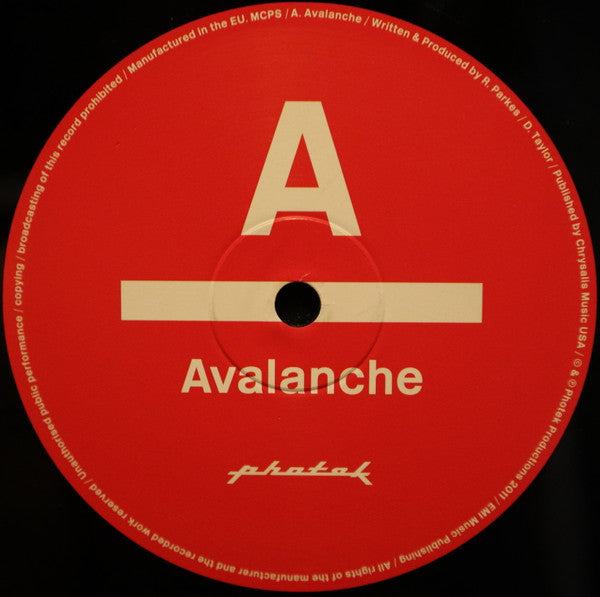 Photek : Avalanche / 101 (12", Ltd)