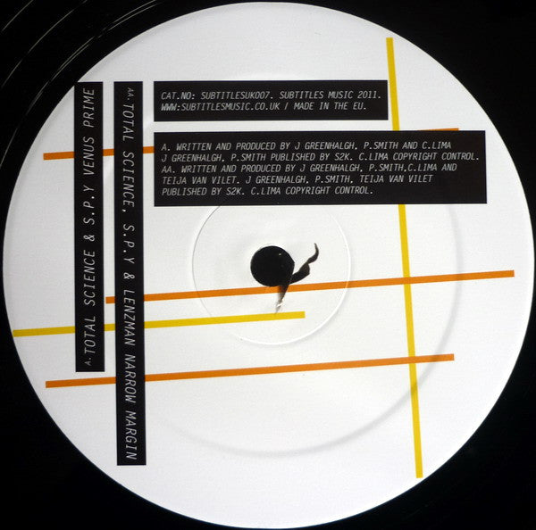 S.P.Y. & Total Science : Venus Prime (12")