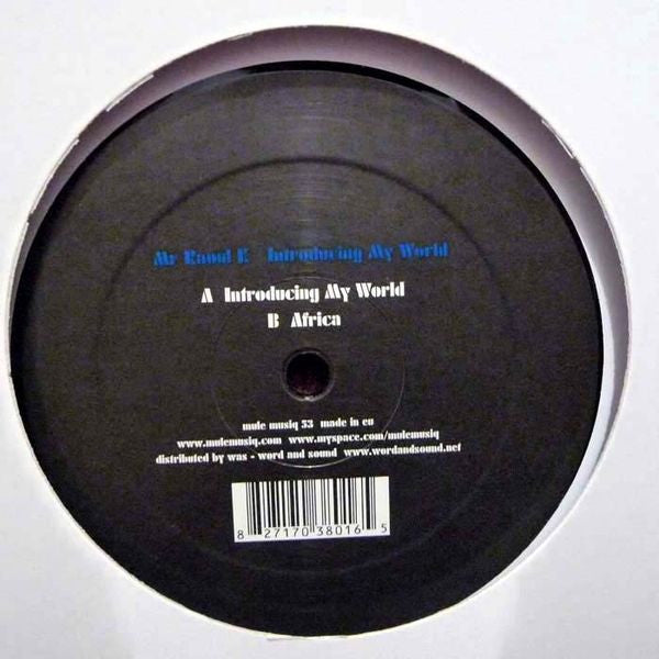 Mr Raoul K : Introducing My World (12")