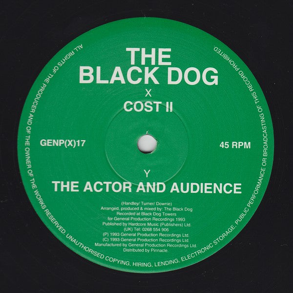 The Black Dog : Cost II (12")