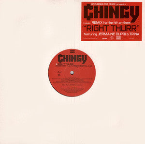 Chingy : Right Thurr (12", Promo)