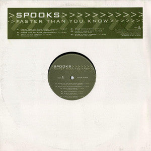Spooks : Faster Than You Know (12", Promo, Smplr)