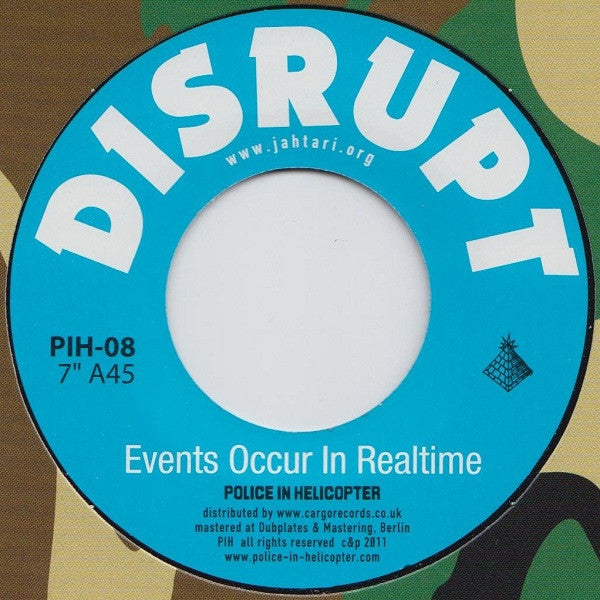 Disrupt (2) / Tapes (2) : Events Occur In Realtime / Atomica Rydim (7")