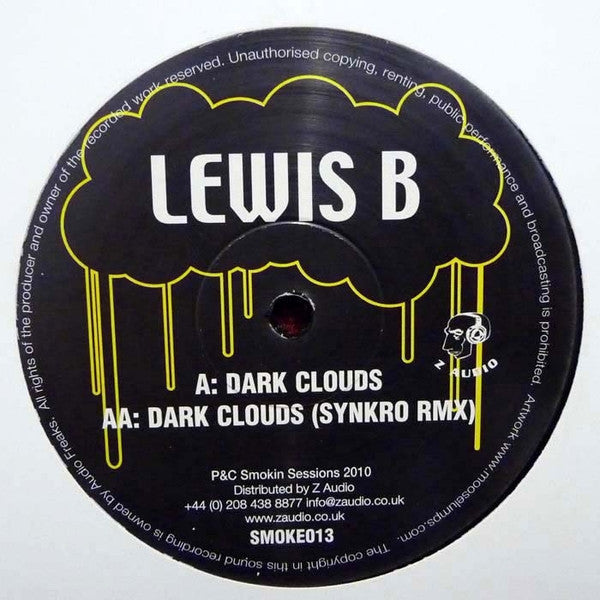 Lewis B (2) : Dark Clouds (12")