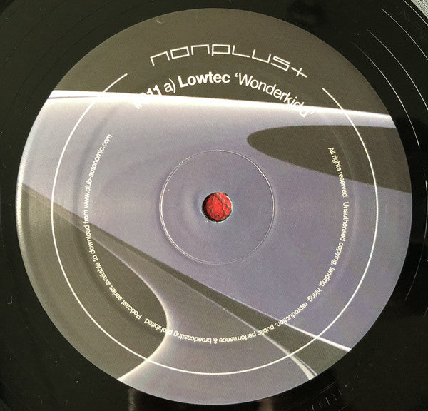 Lowtec : Wonderkidd / Looser (12")