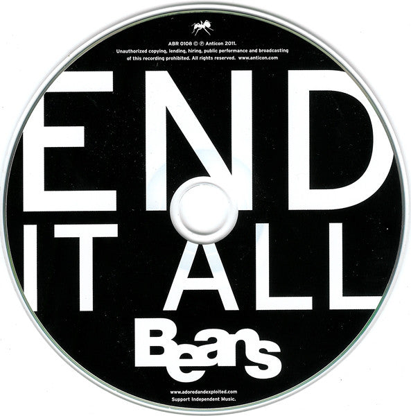 Beans : End It All (CD, Album)