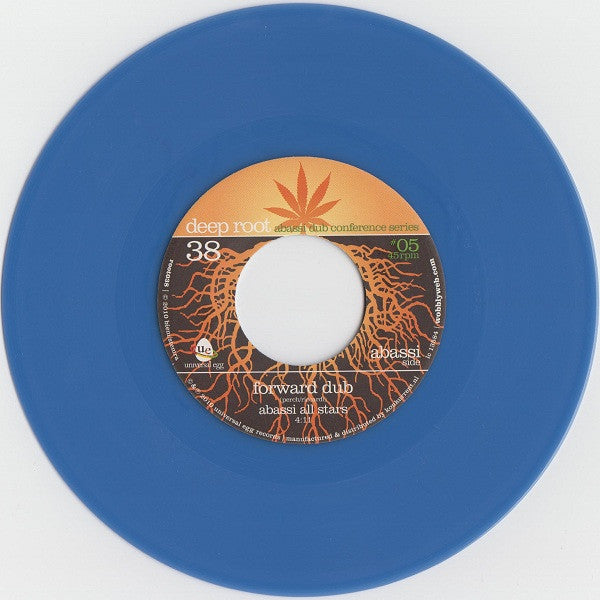 Abassi All Stars / Marta Riccardi : Forward Dub / Forward (7", Blu)