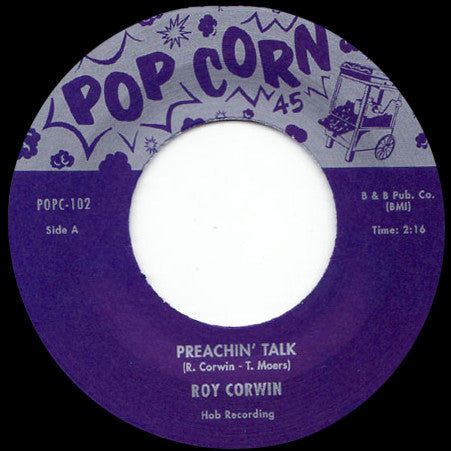 Roy Corwin : Preachin' Talk (7", Ltd)