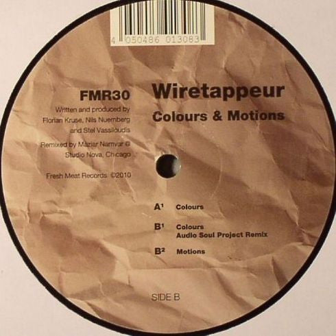 Wiretappeur : Colours & Motions (12")