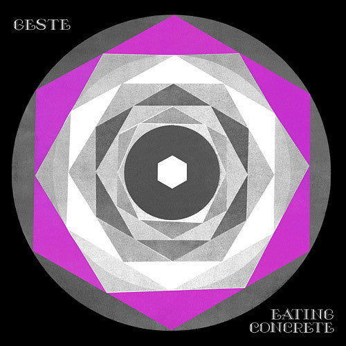 Geste : Eating Concrete EP (12", EP, Ltd)