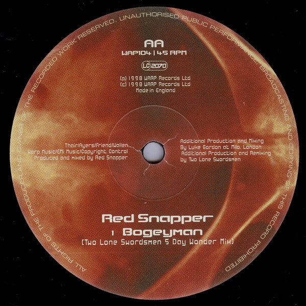 Red Snapper : Bogeyman (12")