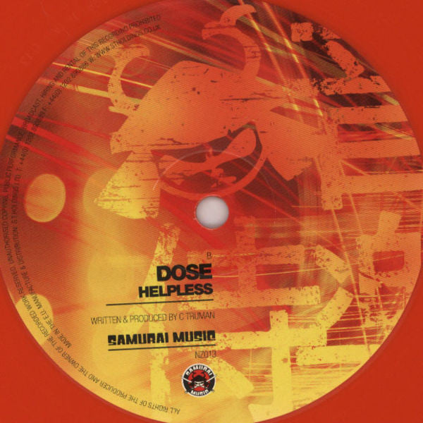 Dose (5) : Reason Being / Helpless (12", Ltd, Ora)
