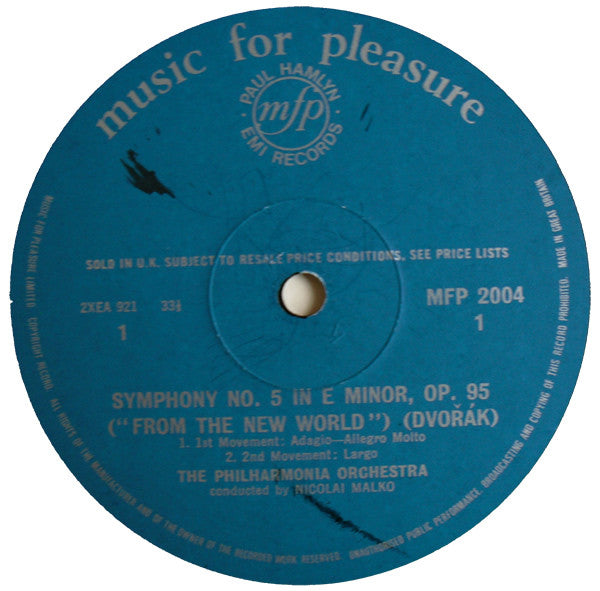 Dvořák* : Symphony No. 5 In E Minor, Op. 95 ("From The New World") (LP)