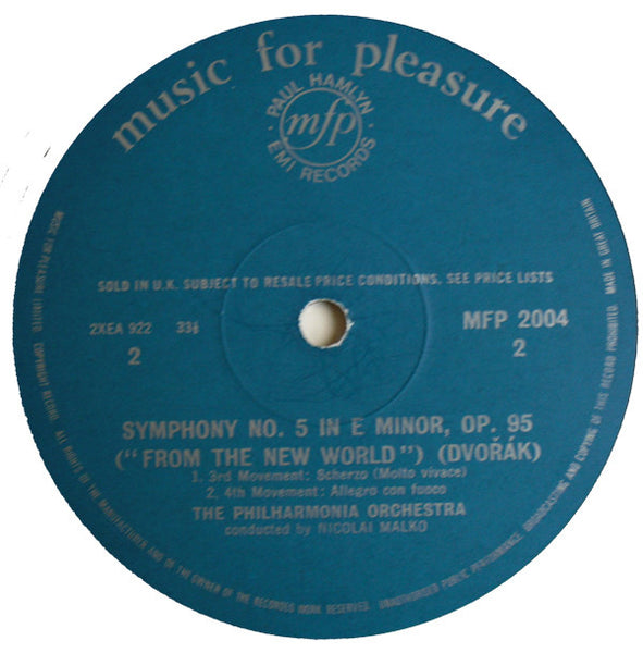 Dvořák* : Symphony No. 5 In E Minor, Op. 95 ("From The New World") (LP)