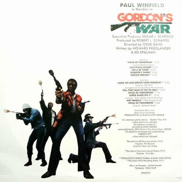 Various : Gordon's War (LP, RP)