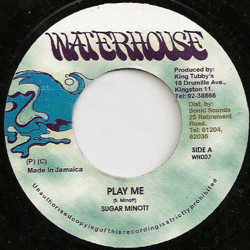 Sugar Minott : Play Me (7", RE)