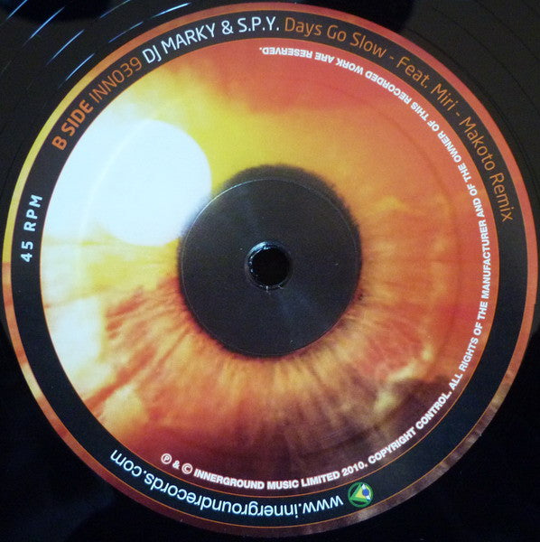 DJ Marky & Makoto / DJ Marky & S.P.Y. : Secret Place (Random Movement Remix) / Days Go Slow (Makoto Remix) (12")