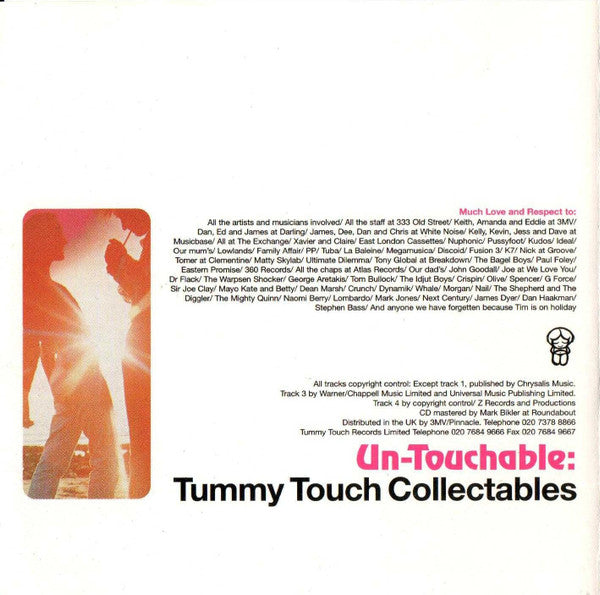 Various : Un-Touchable: Tummy Touch Collectables (CD, Comp)