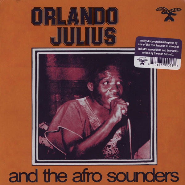 Orlando Julius And The Afro Sounders* : Orlando Julius And The Afro Sounders (LP, Album, RE)