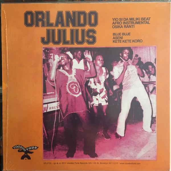 Orlando Julius And The Afro Sounders* : Orlando Julius And The Afro Sounders (LP, Album, RE)