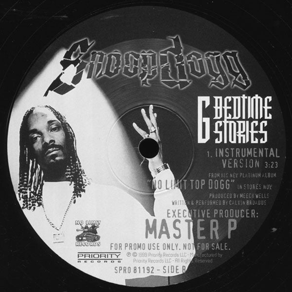 Snoop Dogg : G Bedtime Stories (12", Promo)