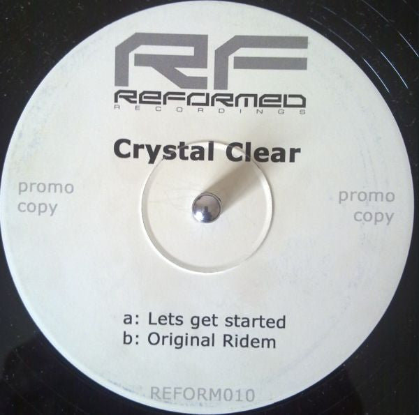 Crystal Clear (2) : Lets Get Started / Original Ridem (12", Promo)