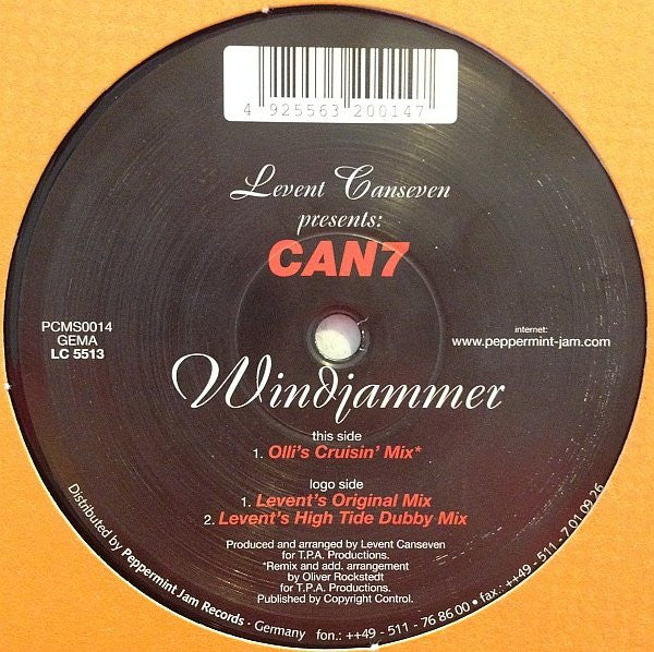 Can 7 : Windjammer (12")