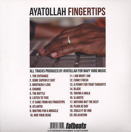 Ayatollah : Fingertips (2xLP, Album, Mixed)