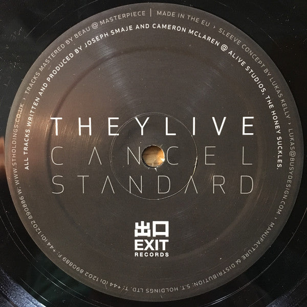 They Live (3) : Cancel Standard (LP)