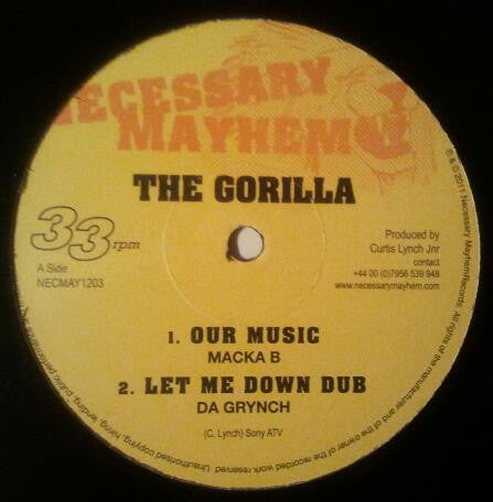 Macka B / Da Grynch / Askala Selasie, Masicker & Blackout Ja : The Gorilla (12")