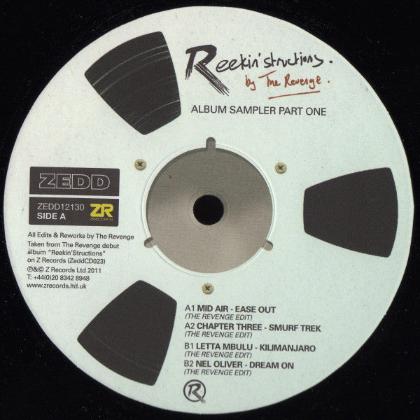 The Revenge (2) : Reekin'Structions Album Sampler Part One (12", Smplr)