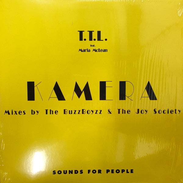 T.T.L. Featuring Marla McLean : Kamera (12")