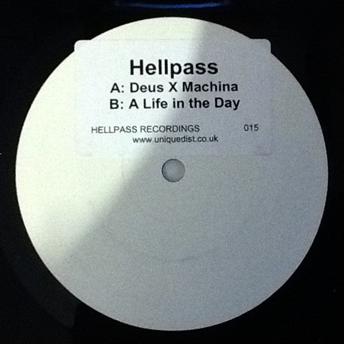 Hellpass : Deus Ex Machina (12", W/Lbl, Sti)