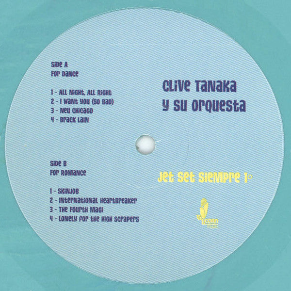 Clive Tanaka : Jet Set Siempre 1º (LP, Album, Aqu)