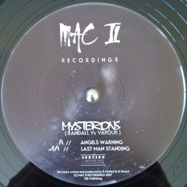 The Mysterons : Angels Warning / Last Man Standing (12")