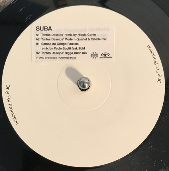 Suba : Tantos Desejos (12", Single, Promo, W/Lbl)