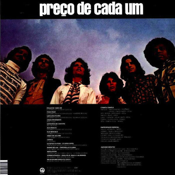 Cravo & Canela : Preço De Cada Um (LP, Album, Ltd, RE)