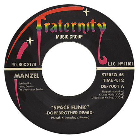 Manzel : Space Funk (7")