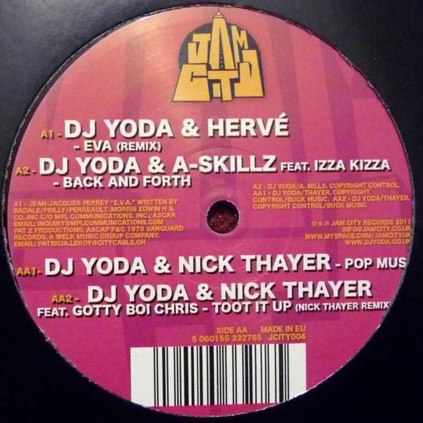 DJ Yoda : DJ Yoda & Friends EP (12", EP)