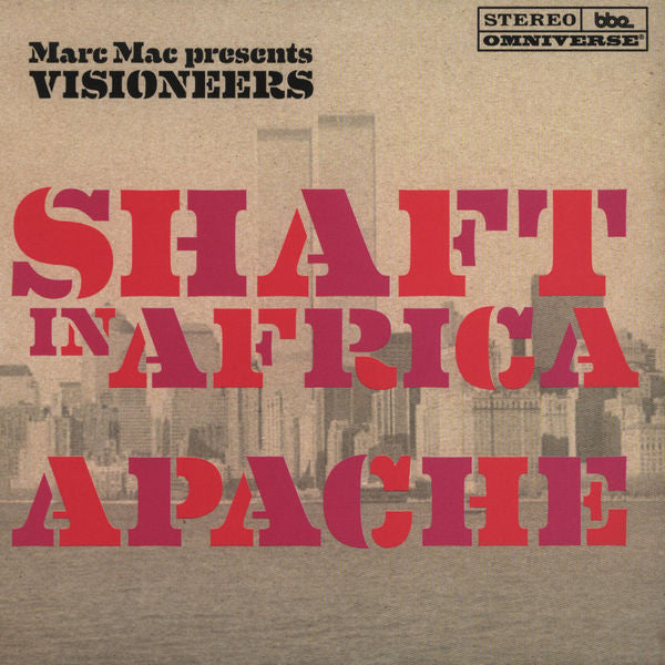 Marc Mac Presents Visioneers : Apache / Shaft In Africa (Addis) (7", Ltd)
