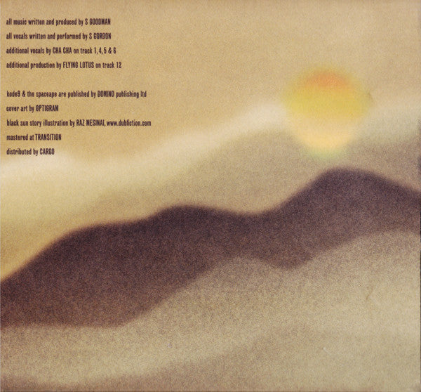 Kode9 & The Space Ape : Black Sun (CD, Album)