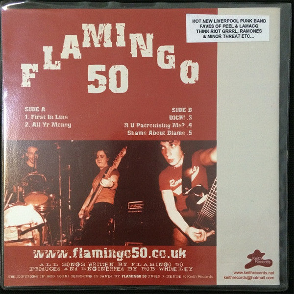 Flamingo 50 : First In Line (7", Ltd)